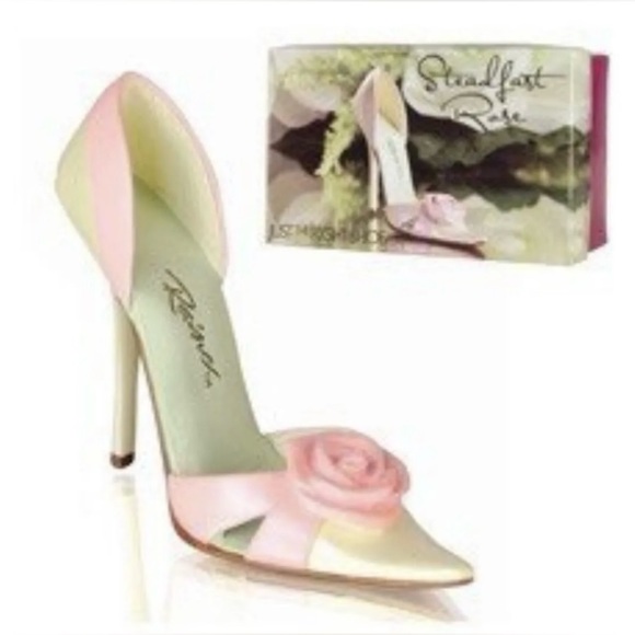 Brand New RARE Just The Right Shoe ‘STEADFAST ROSE’ by Raine - #J120120 - Picture 5 of 6